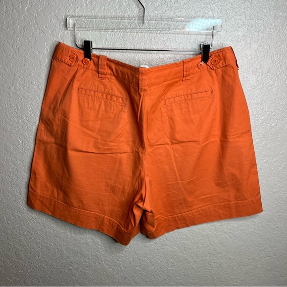 Talbots Orange Stretch Shorts - Picture 4 of 6